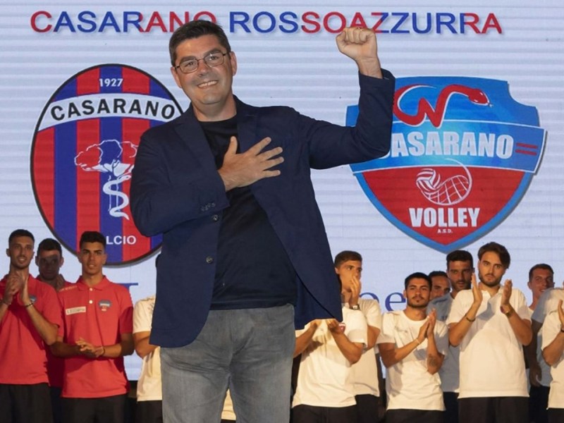 SPORT – Parla Filograna, patron di Casarano Calcio e Casarano&nbsp;Volley