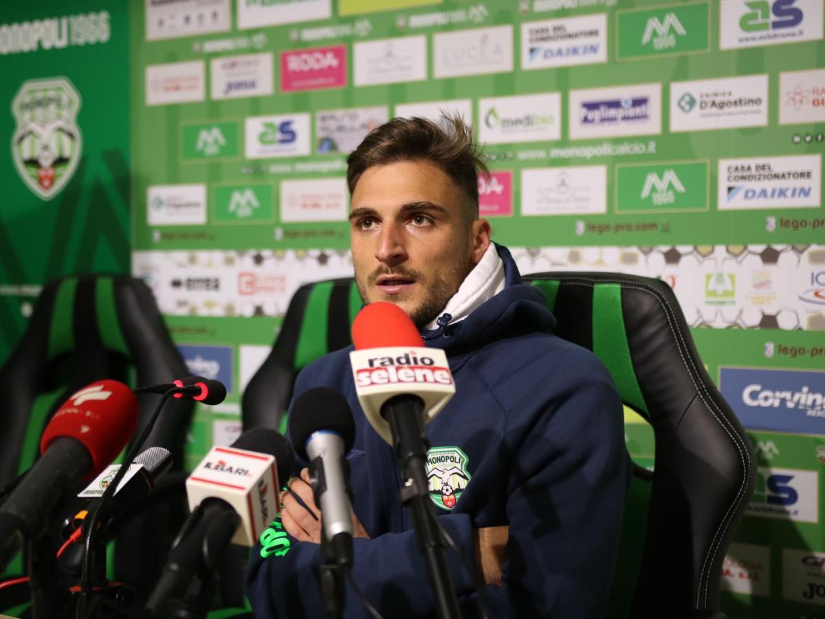 CALCIO – Monopoli, Giorno: “Sembra che ci abbiano scippato qualcosa, noi ci crediamo nella promozione”