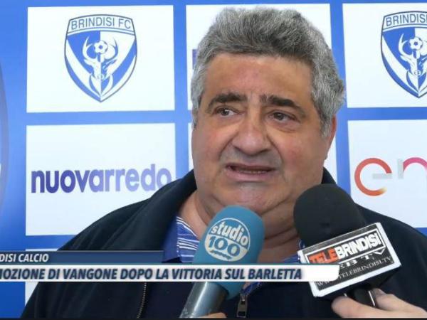 CALCIO – Brindisi, il presidente Vangone: “Nessuna vertenza ad oggi. Olivieri? Il Collegio gli ha concesso due mensilità in più…”